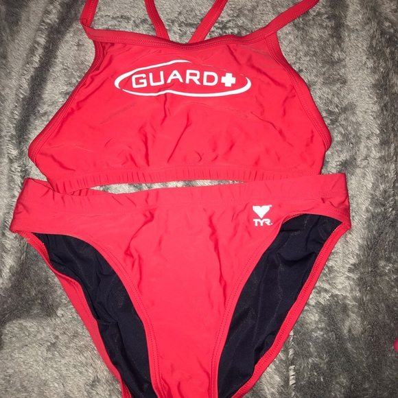 TYR Other - Red Lifeguard Bikini